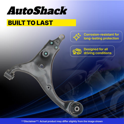 AutoShack Front Right Lower Control Arm and Ball Joint with Bushings for Ford, Five Hundred 2005-2007 Freestyle 2005-2007, AWD V6 3.0L