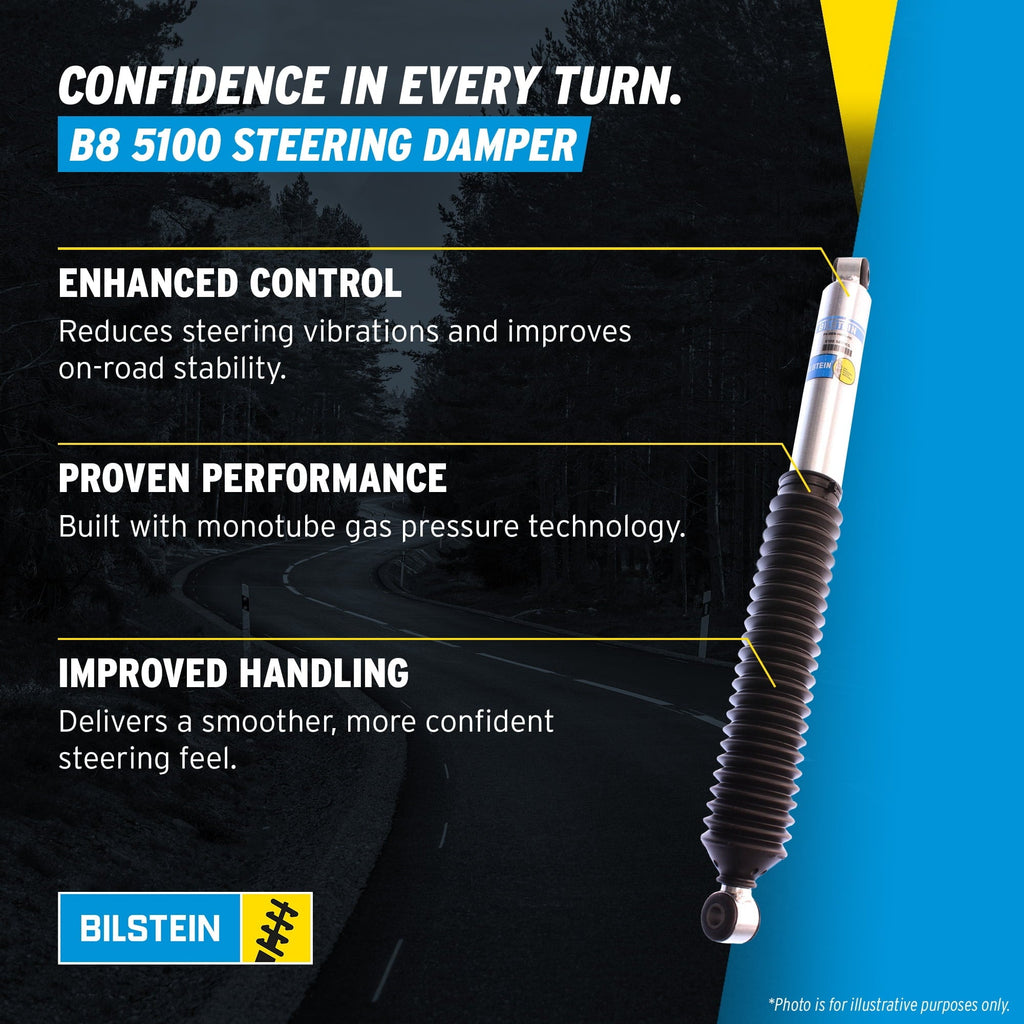 Bilstein Pair of Rear B8 5100 Series Shocks Compatible with 1999-2016 F250/F350 4WD with 0-1 Rear Lift